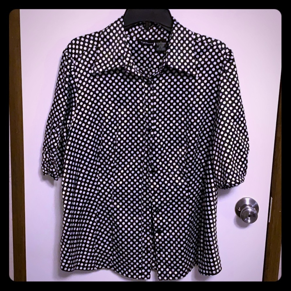 Black with dot blouse by Mixit Woman